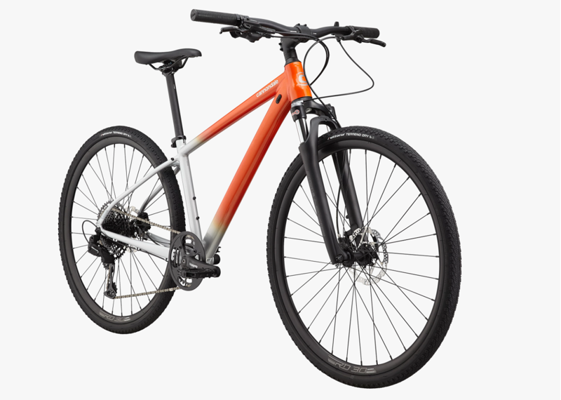 2021 Cannondale Quick CX 1 Womens Road Bike in Silver -5